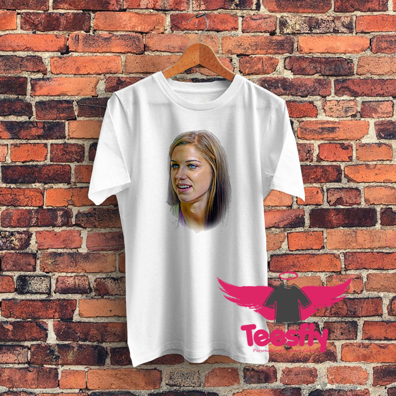 Alex Morgan Image Graphic T Shirt