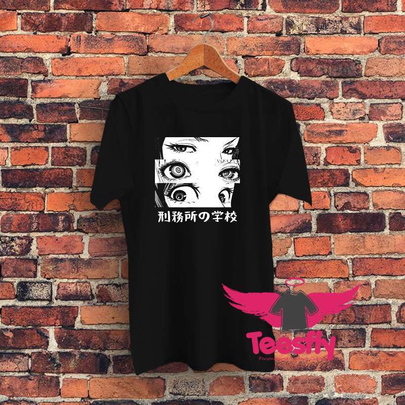 Anime Eyes Otaku Waifu Anime Graphic T Shirt