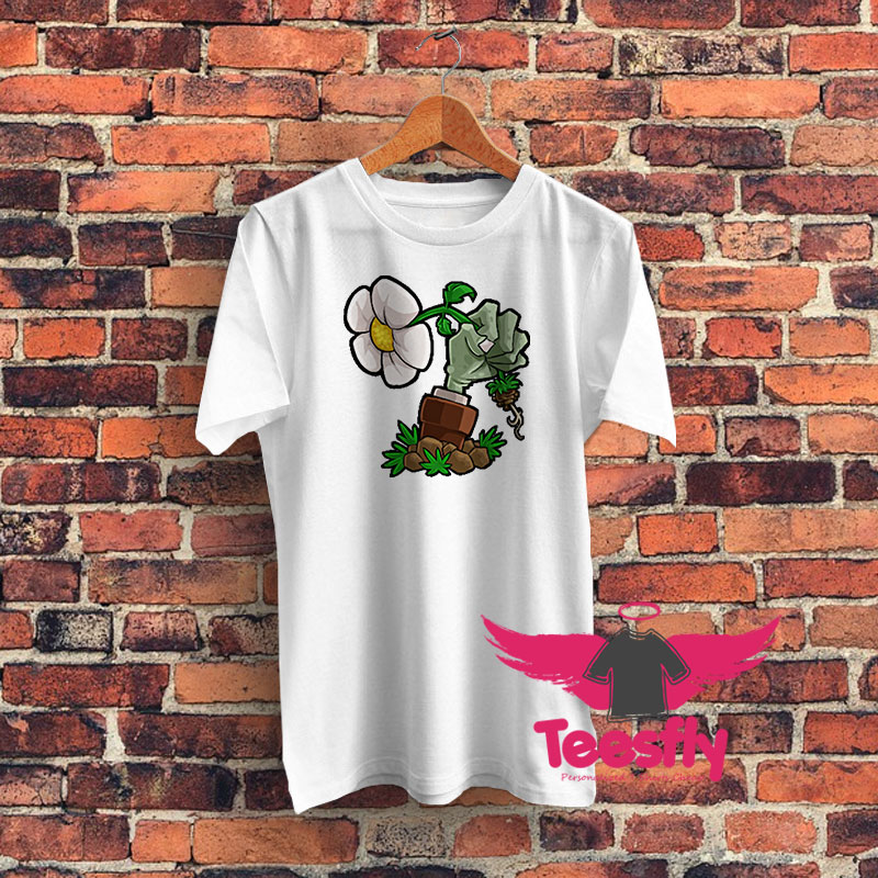 Apple Plant Vs Zombie Plant Graphic T Shirt