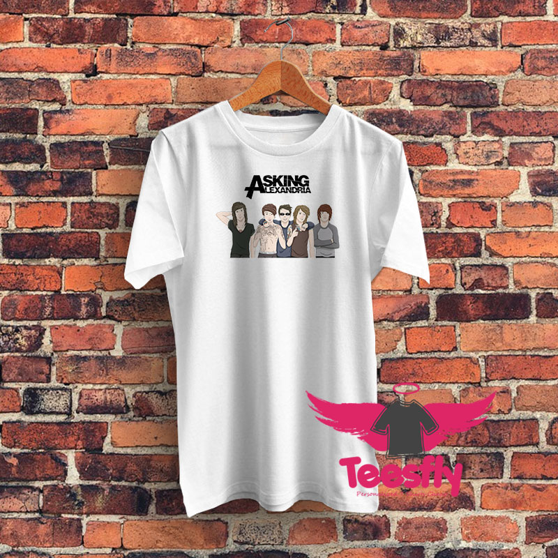 Asking Alexandria Band Graphic T Shirt