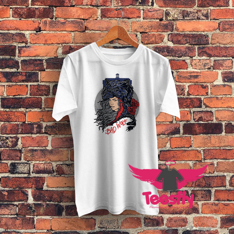 Bad Wolf Skinned Graphic T Shirt