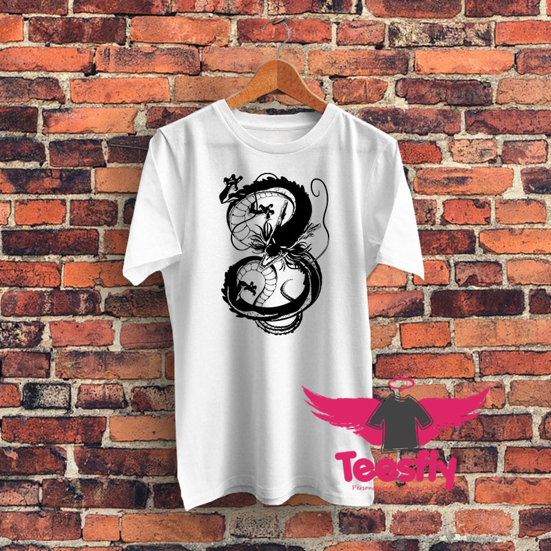 Black Dragon Graphic T Shirt