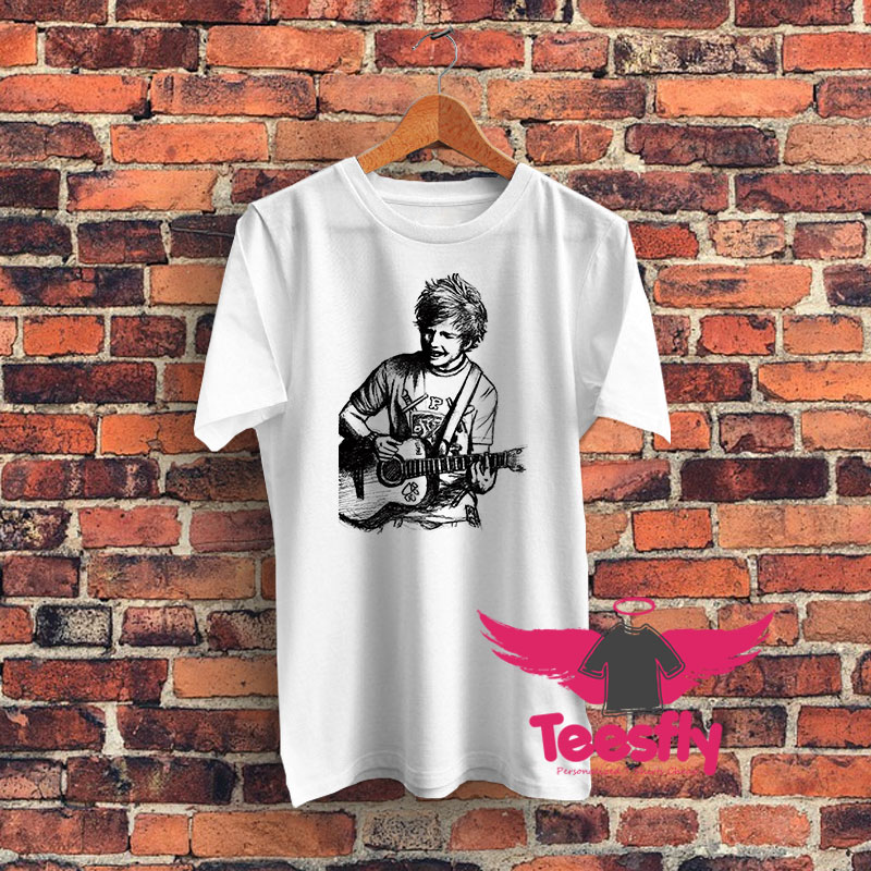 Ed Sheeran Drawing Graphic T Shirt