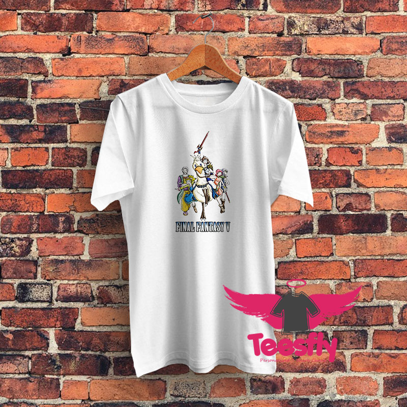 Final Fantasy V Heroes Graphic T Shirt