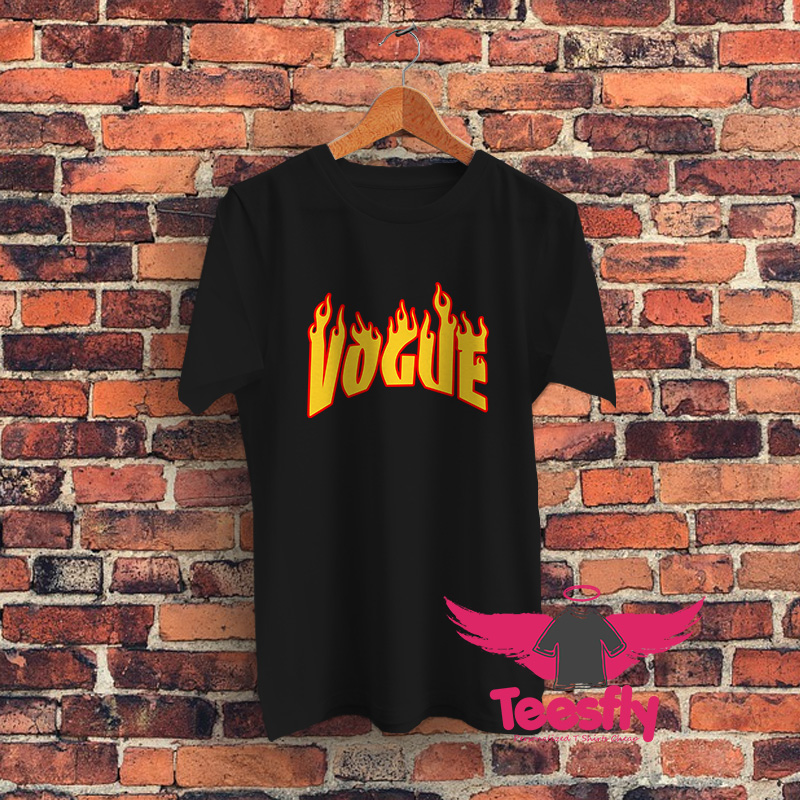 Flame Vogue Graphic T Shirt