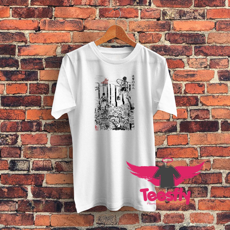 Flying for Humanity Graphic T Shirt