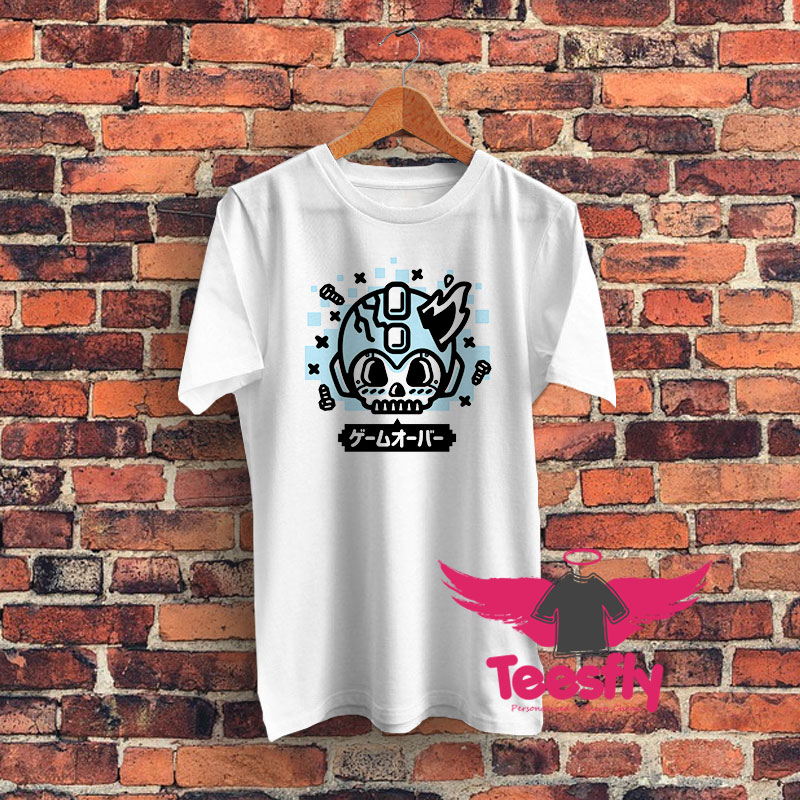 Game Over Rokkuman Graphic T Shirt