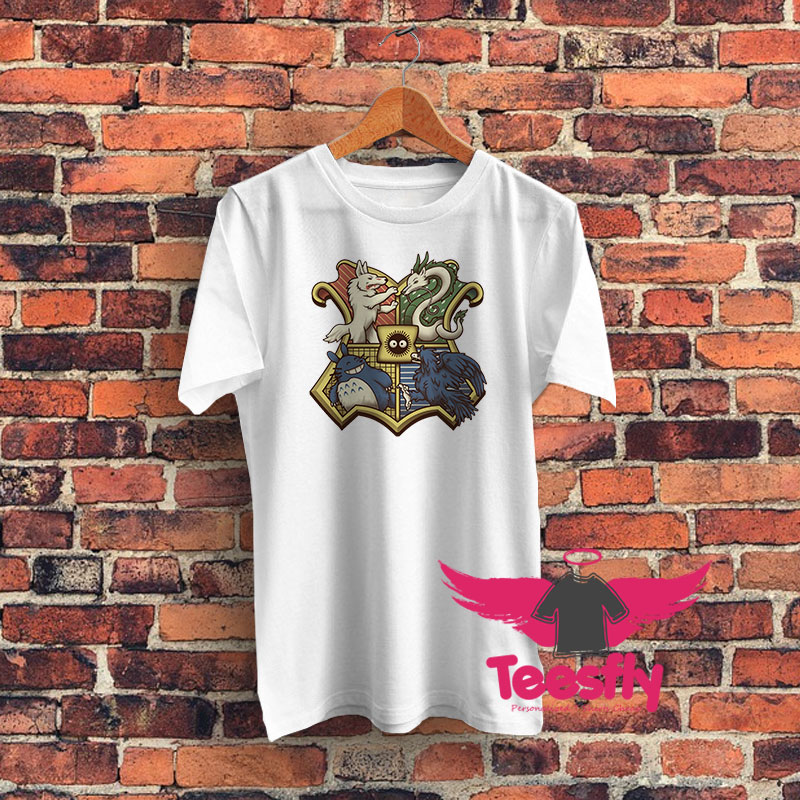 Ghibliwarts Crest Graphic T Shirt