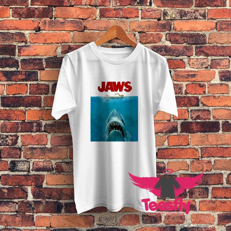 Jaws Cover Graphic T Shirt