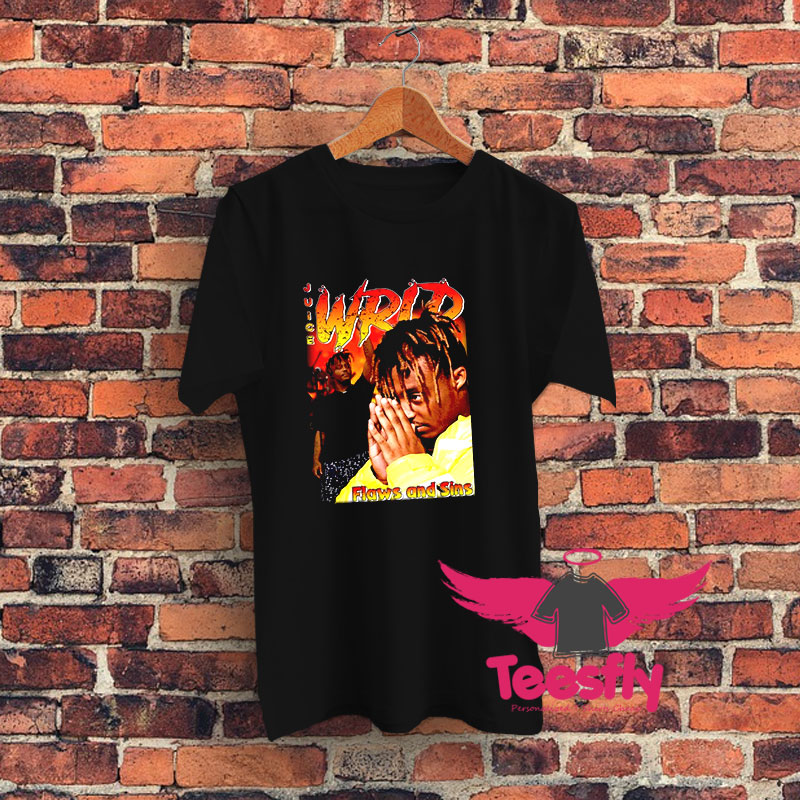 Juice WRLD Flaws And Sins Graphic T Shirt