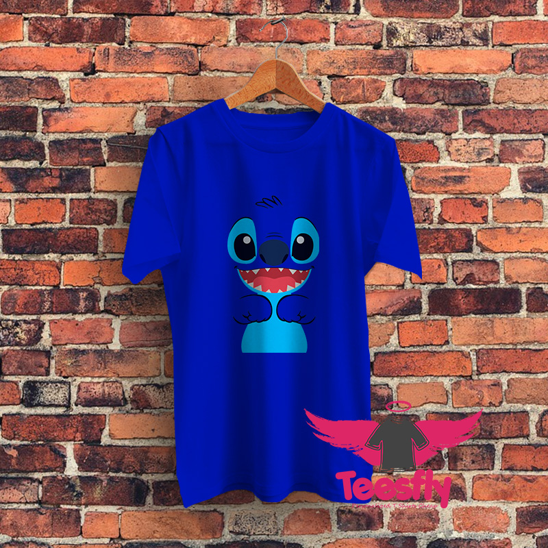 Lilo Stitch Face Graphic T Shirt