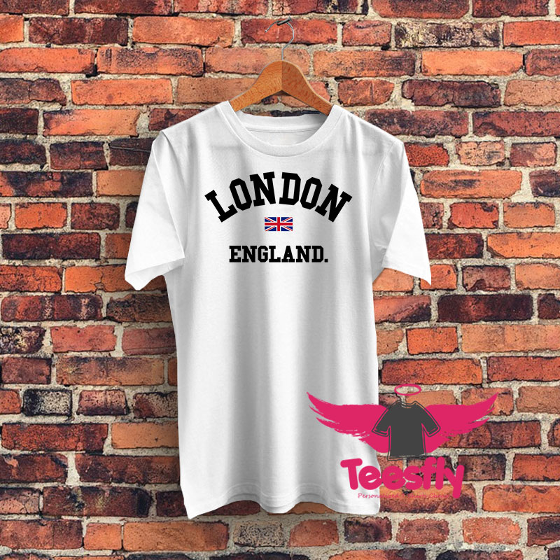 London England Flag Graphic T Shirt