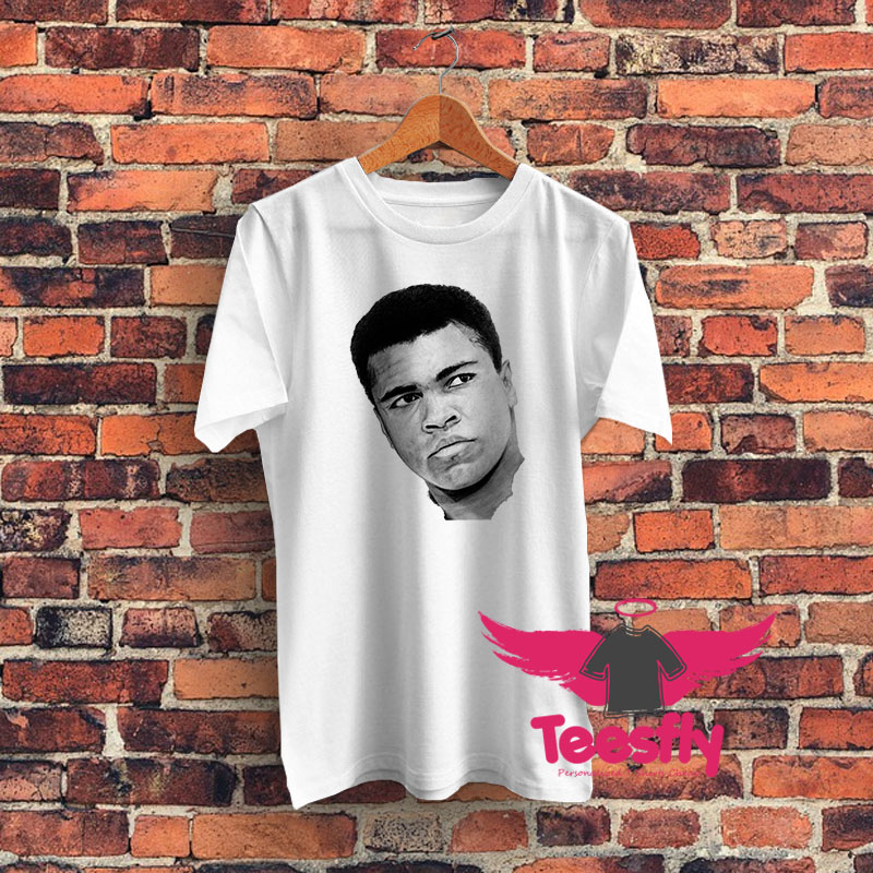 Muhammad Ali Portrait Graphic T Shirt