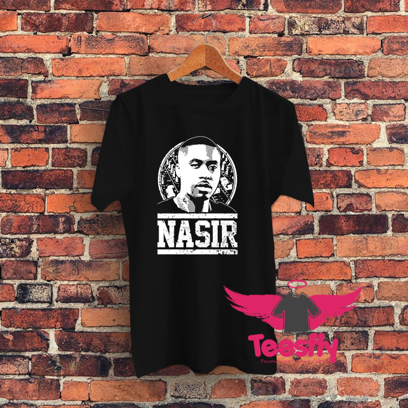 NAS NASIR BIN OLU DARA JONES Graphic T Shirt