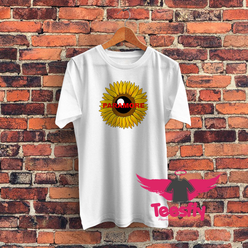 Paramore Sunflower Graphic T Shirt