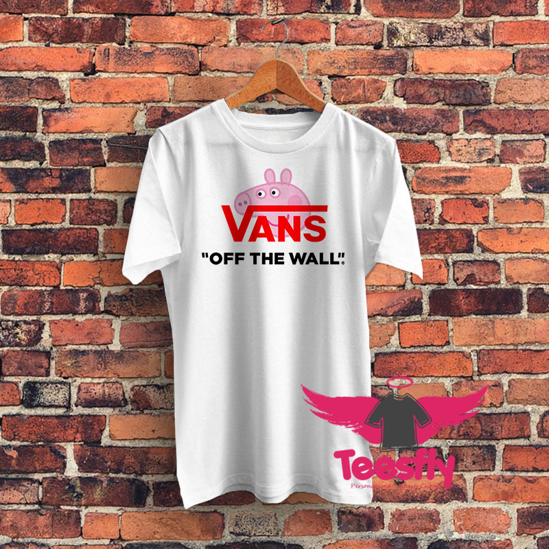 Peppa Pig X Vans Parody Graphic T Shirt