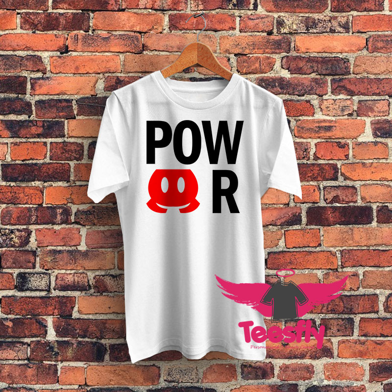 Power Mickey Mouse Graphic T Shirt