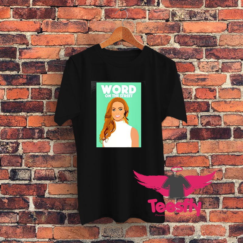 RHOP Gizelle Bryant Word On The Street Graphic T Shirt