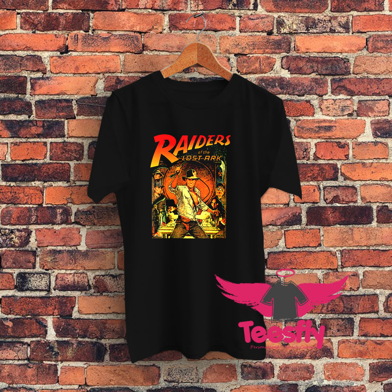 Raiders of the Lost Ark Movie Graphic T Shirt