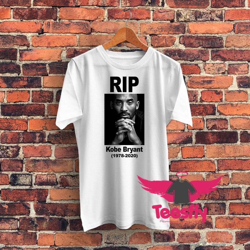 Rip Kobe Brayant Los Angeles 1978 2020 W Graphic T Shirt