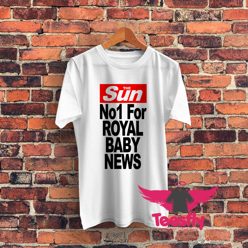 Royal Baby News Graphic T Shirt