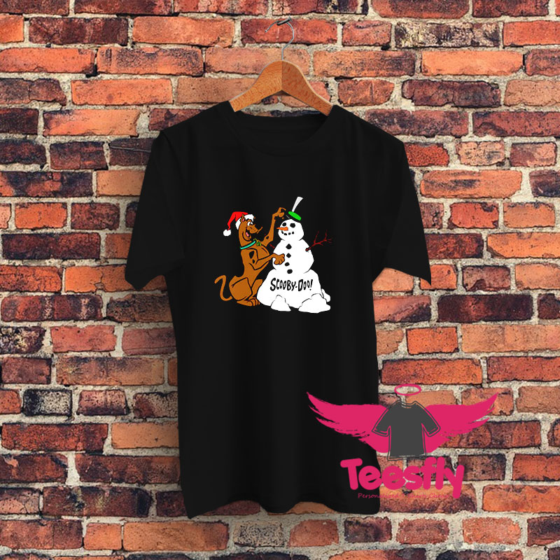 Scooby Doo And The Snowman I Will Be Your Stylist Graphic T Shirt