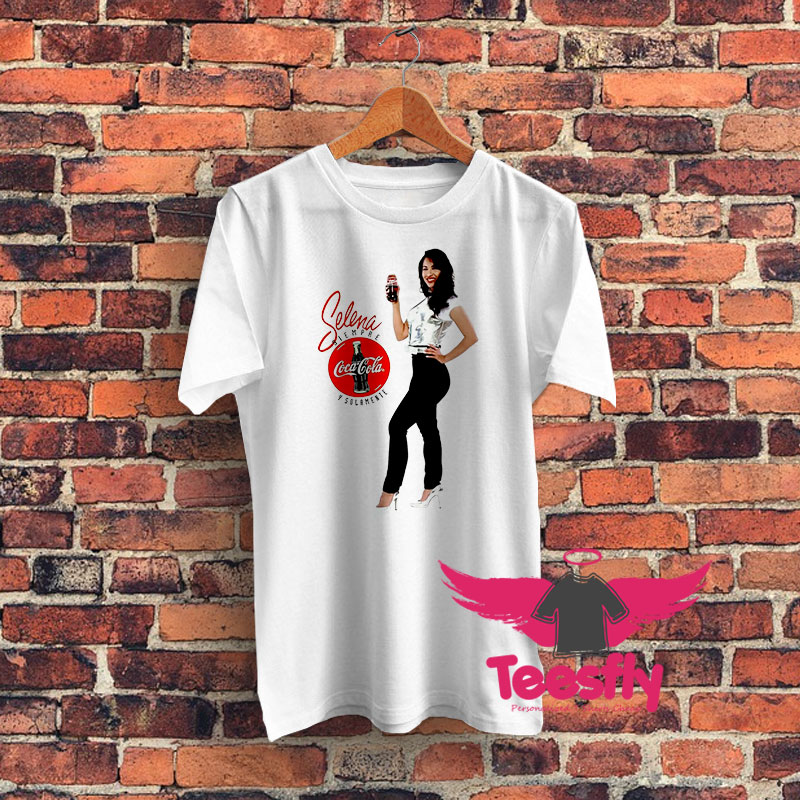 Selena Quintanilla Coke Graphic T Shirt