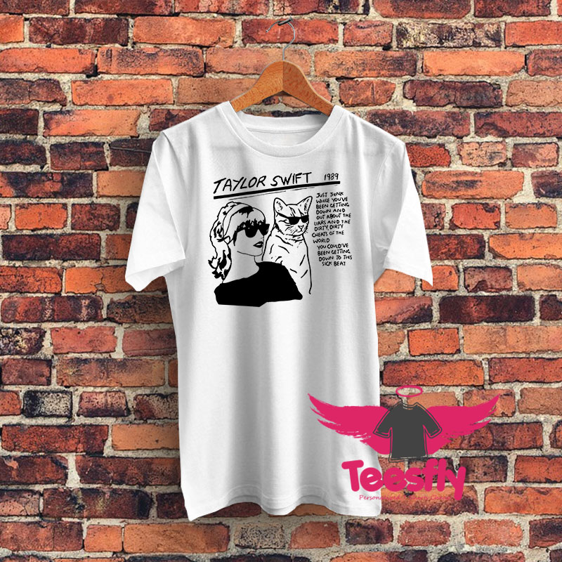 Taylor Swift Sonic Youth Graphic T Shirt