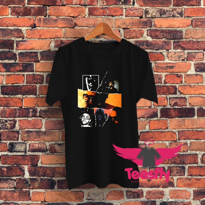 The Weeknd Album Collage Graphic T Shirt