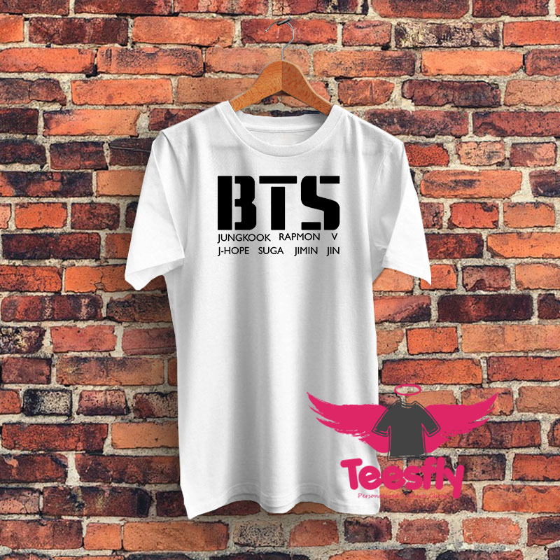 bts member Graphic T Shirt