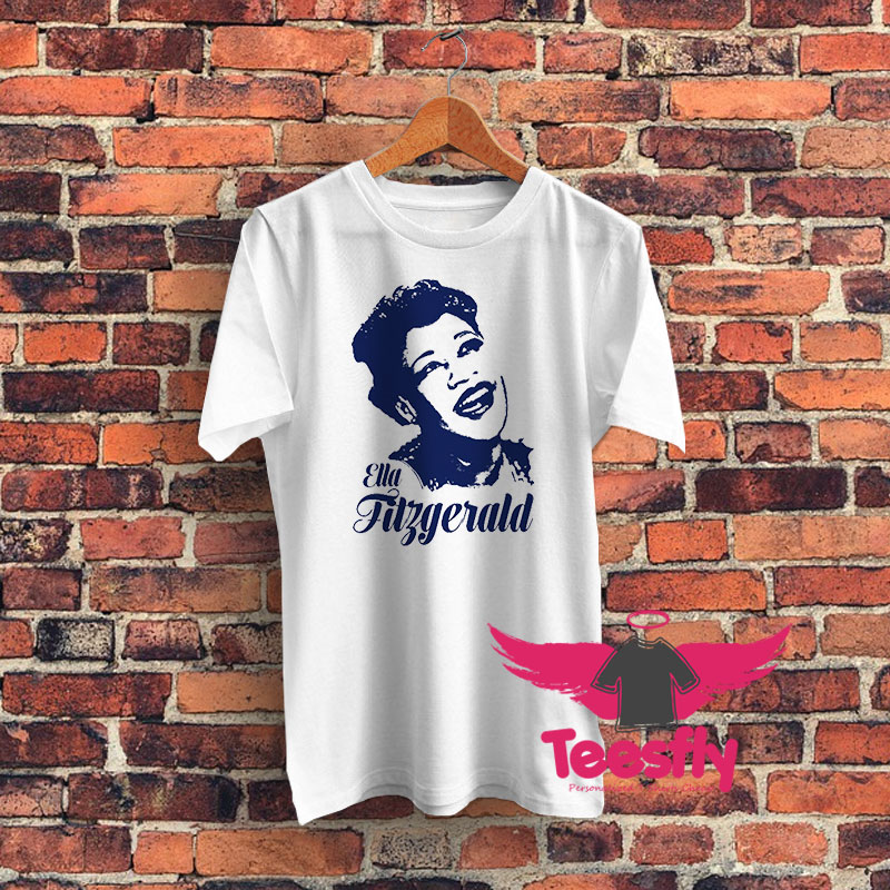 ella fitzgerald design canvas Graphic T Shirt