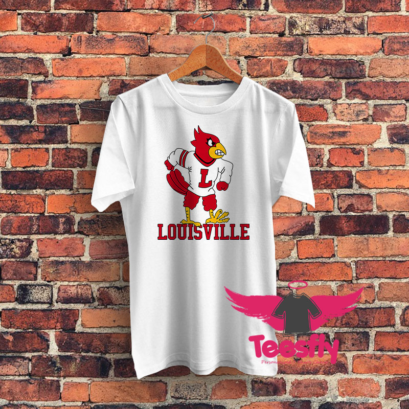 louisville cardinals Vintage Graphic T Shirt