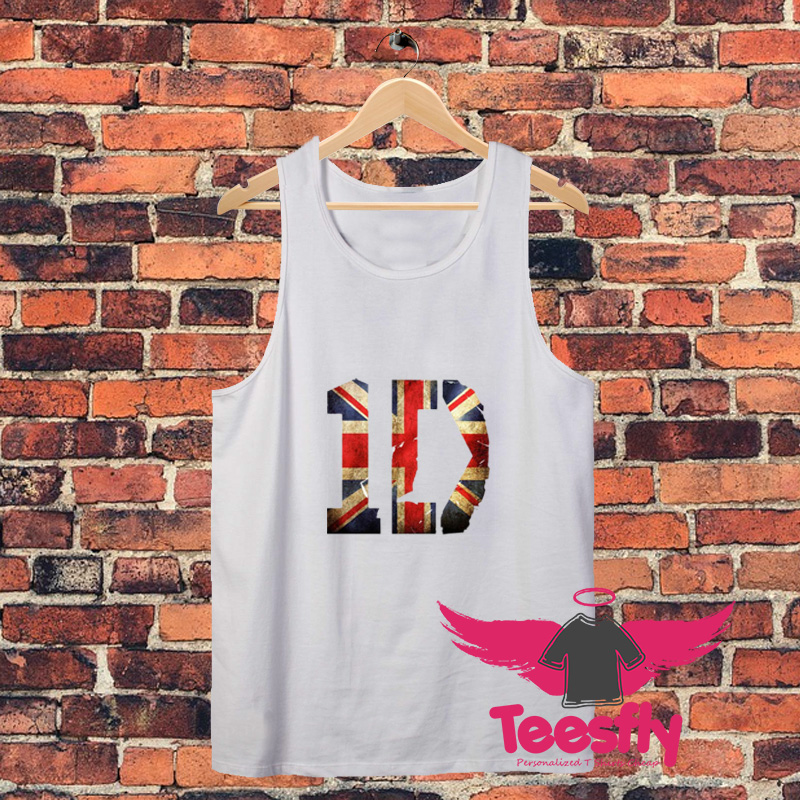 1D United Kinom Flag Unisex Tank Top