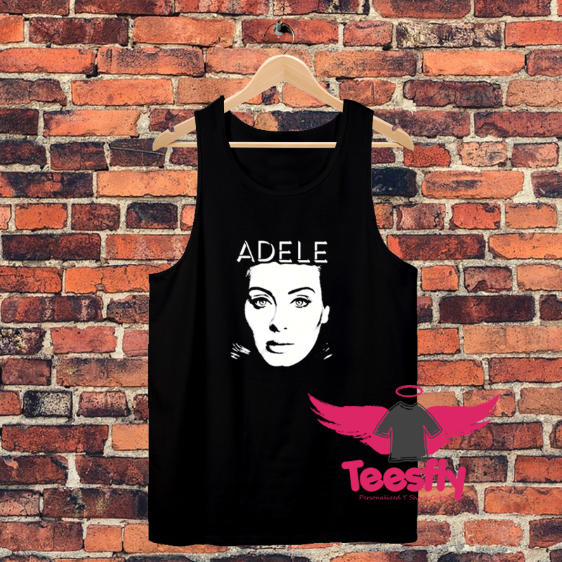 Adele Face Photoswe Unisex Tank Top