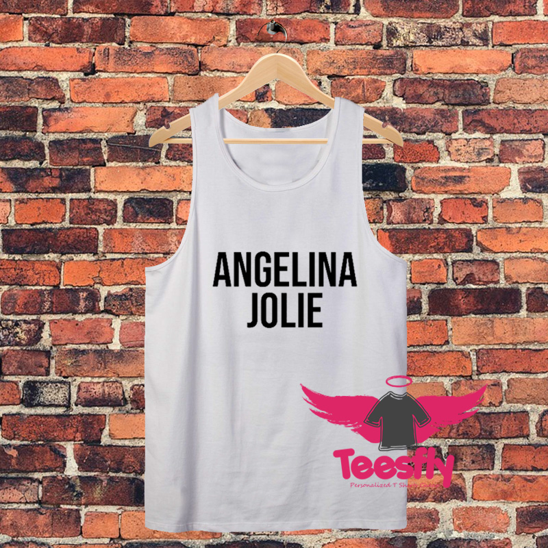 Angelina Jolie American Actre Unisex Tank Top