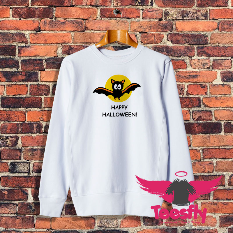 Bat Happy Halloween Party Sweatshirt