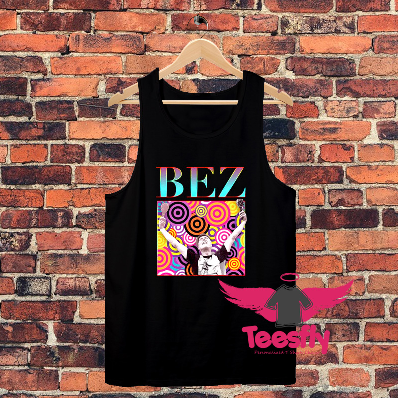 Bez Happy Mondays Black Unisex Tank Top