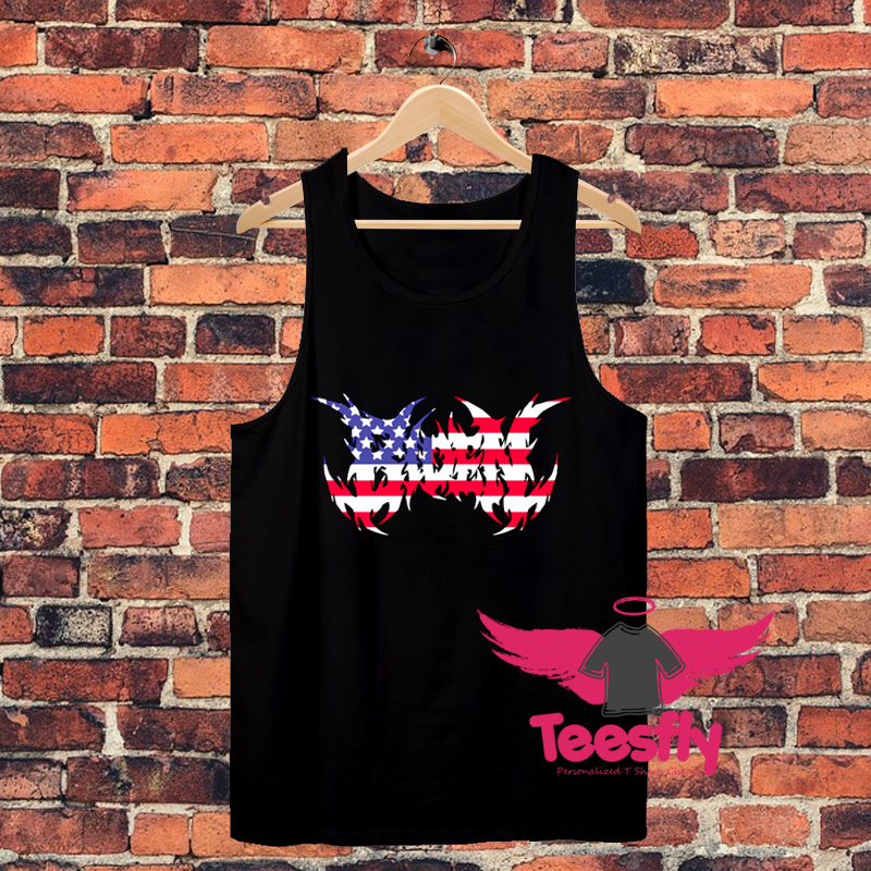 Biden Deathmetal logo Unisex Tank Top