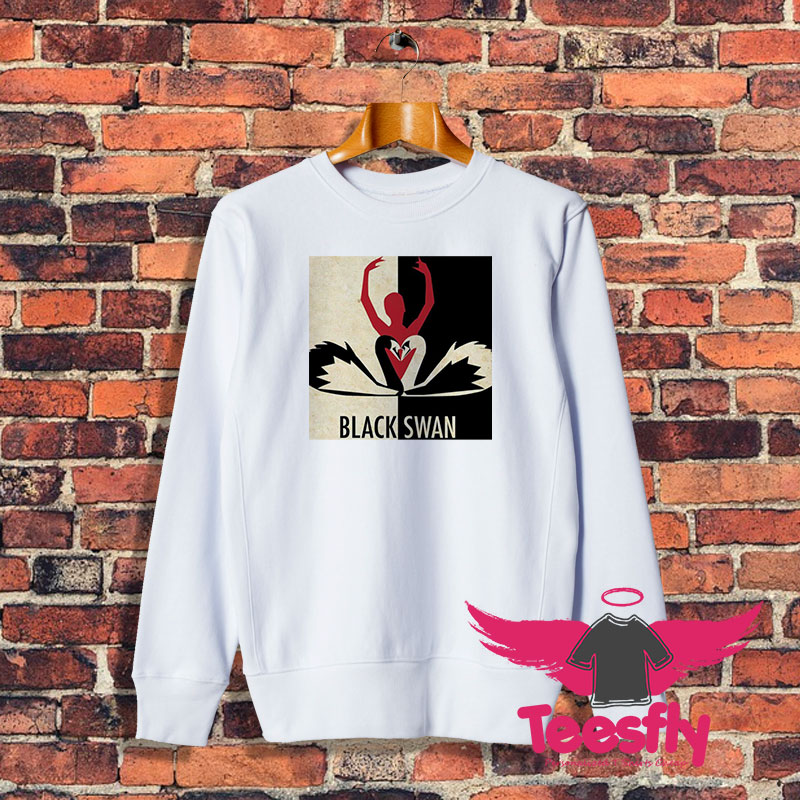 Black Swan Poster Sweatshirt