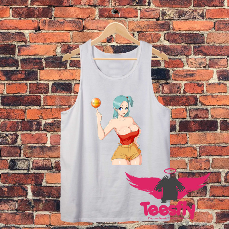 Blue Ball Bulma Unisex Tank Top