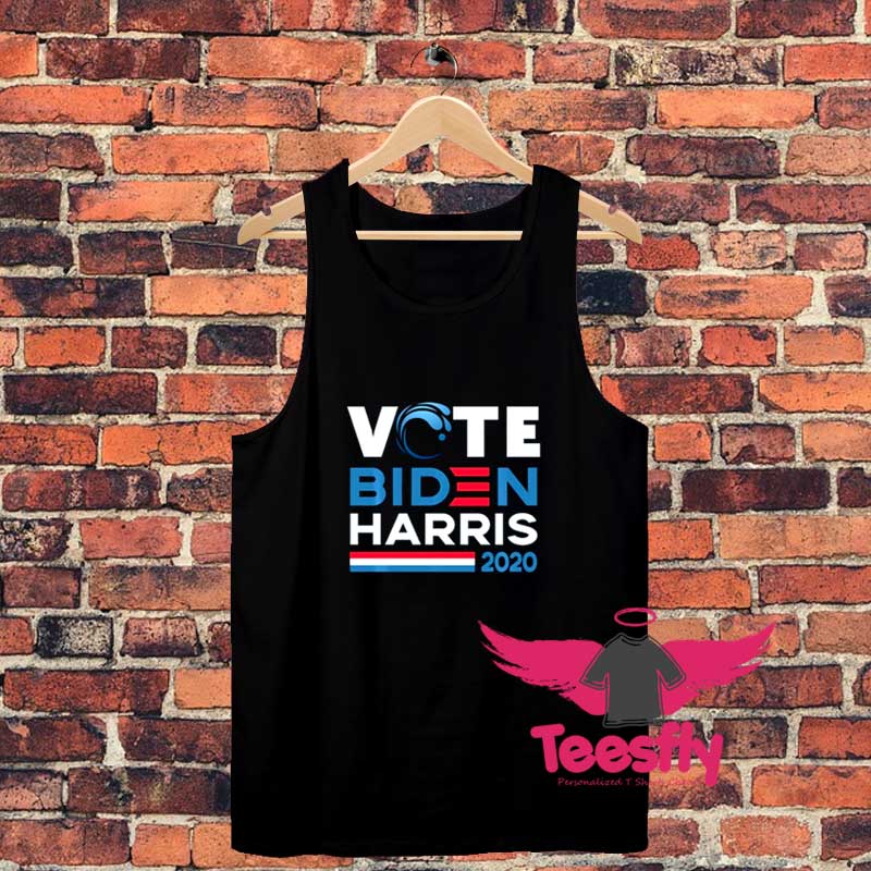 Blue Wave Biden Harris Unisex Tank Top