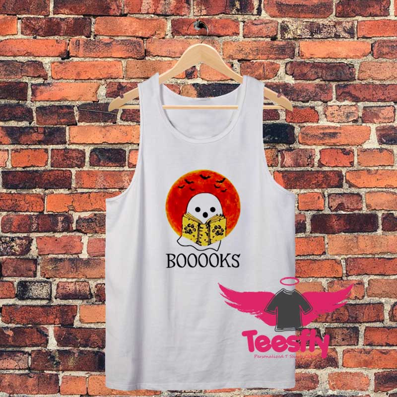 Booooks Halloween Unisex Tank Top