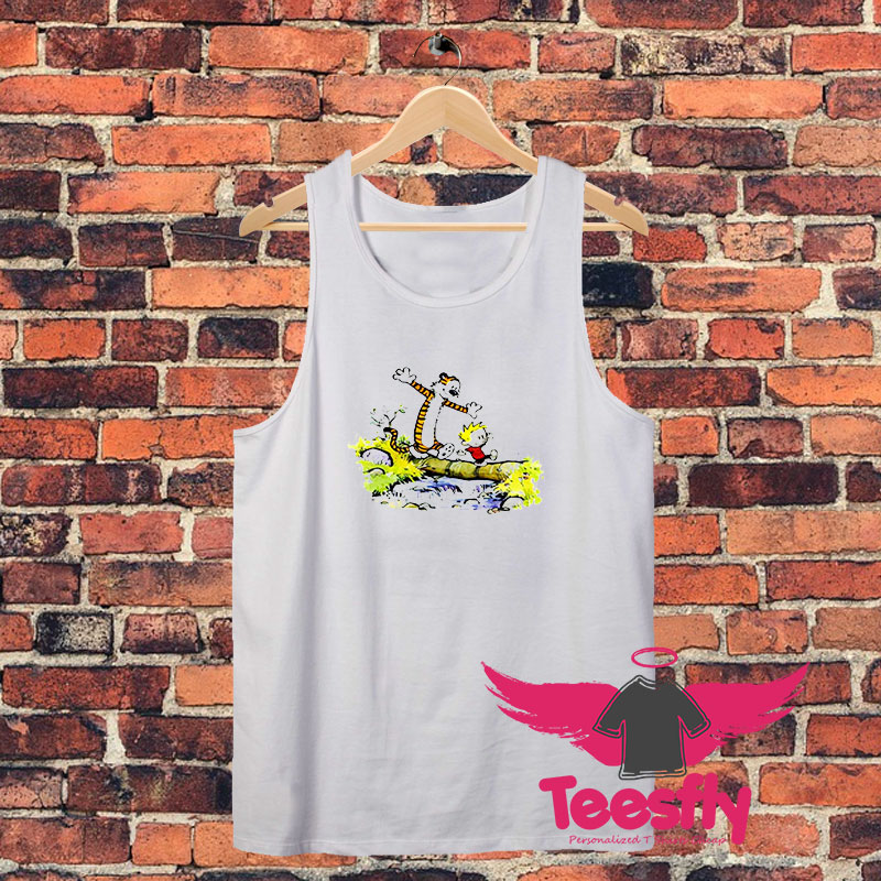 Calvin and Hobbes Cute Unisex Tank Top