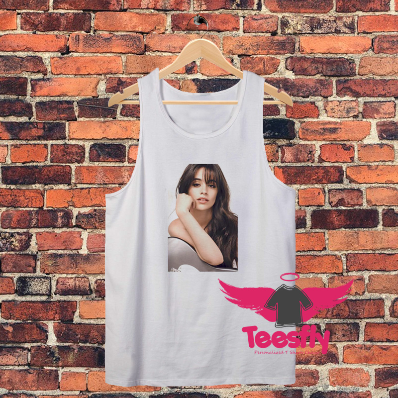 Camila Cabello Beauty Face Unisex Tank Top