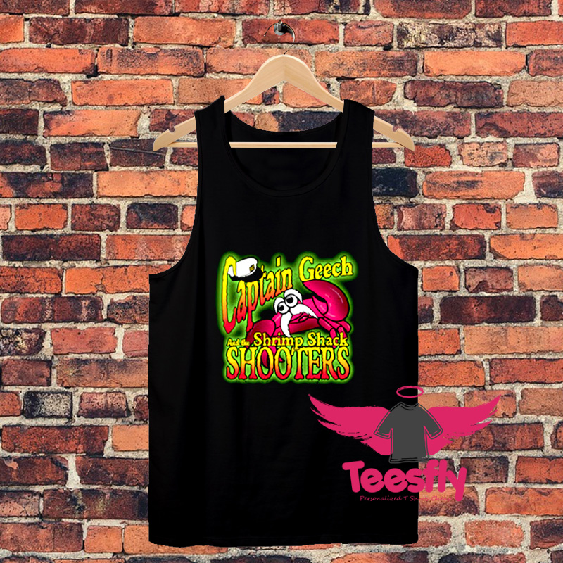 Captain Geech Shrimp Shack Shooters Unisex Tank Top