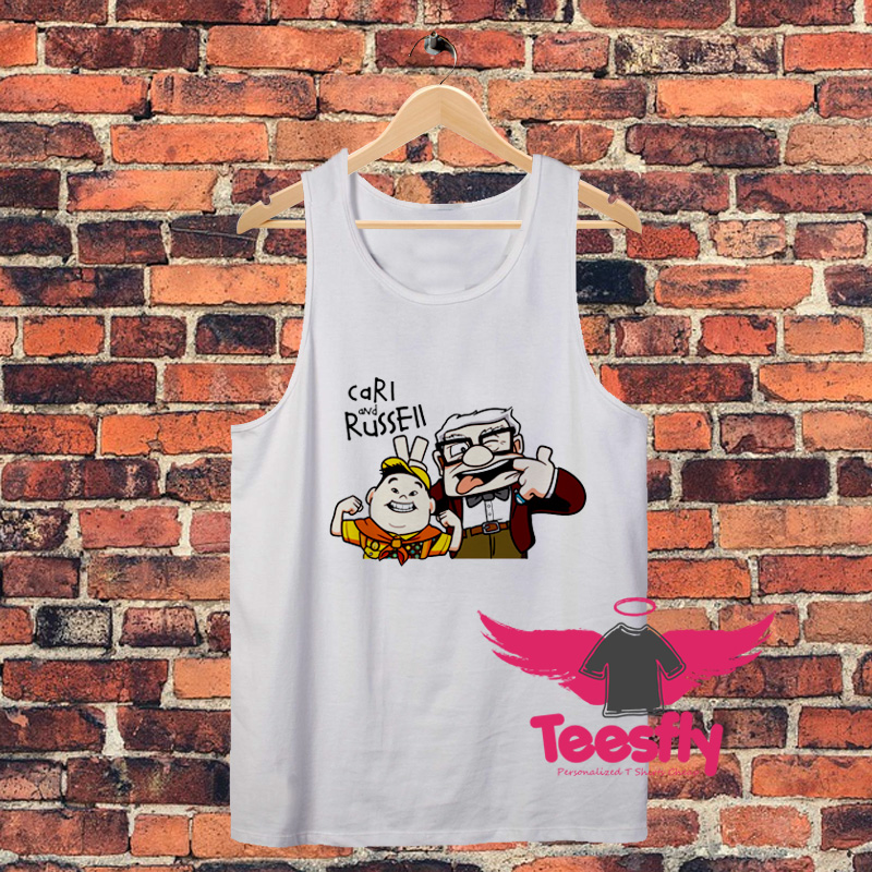 Carl and Ruell Cartoon Unisex Tank Top