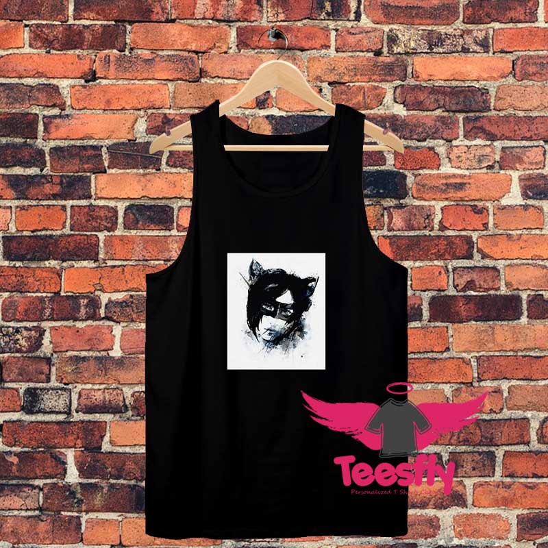 Cartoon Comics Batman Catwoman Unisex Tank Top