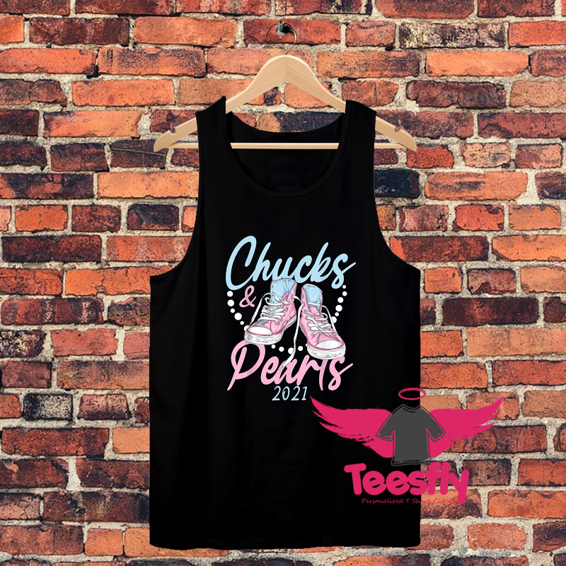 Chucks and Pearls Unisex Tank Top