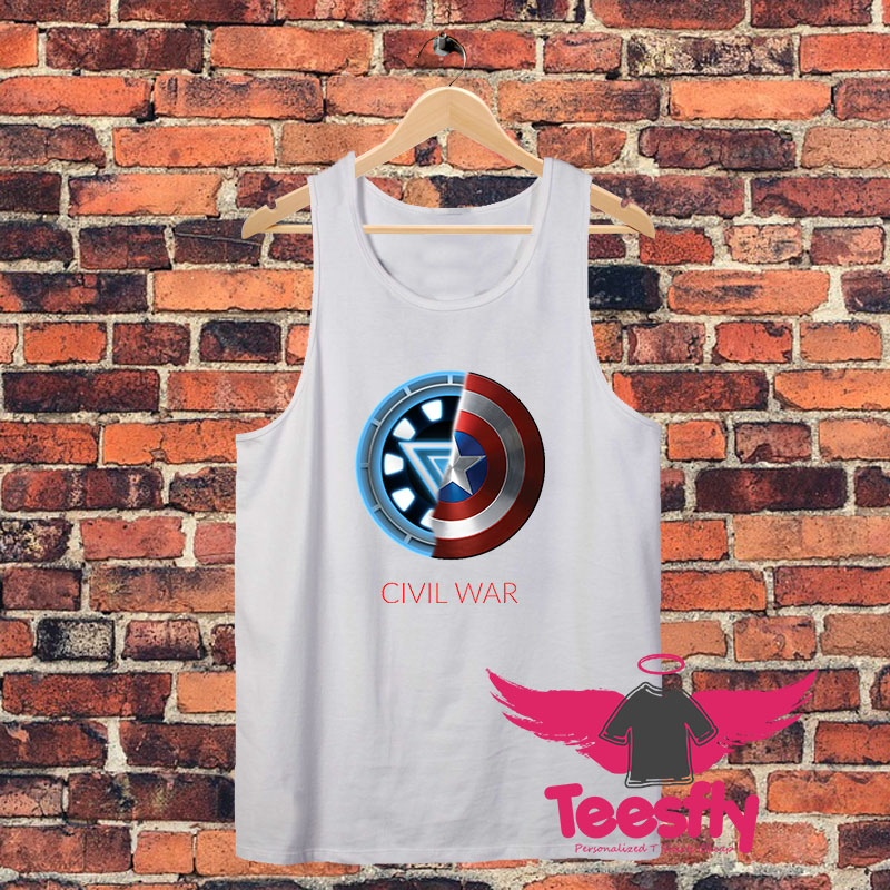 Civil War Logos Unisex Tank Top