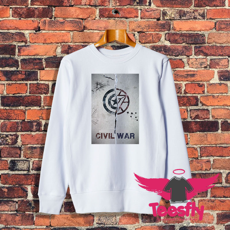 Civil war Art Sweatshirt